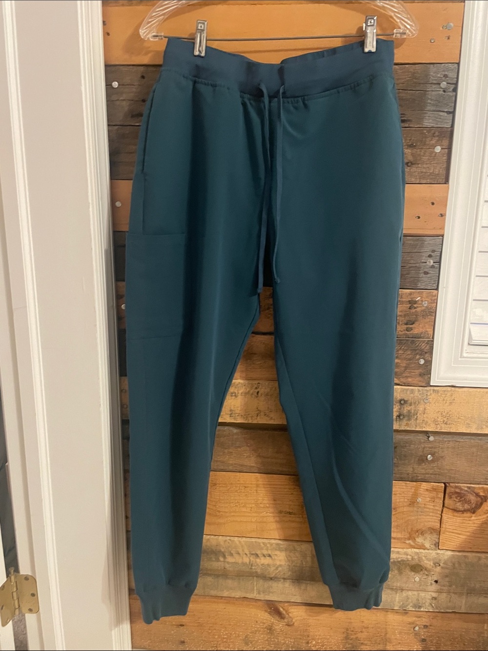 Teal Drawstring Jogger Pants